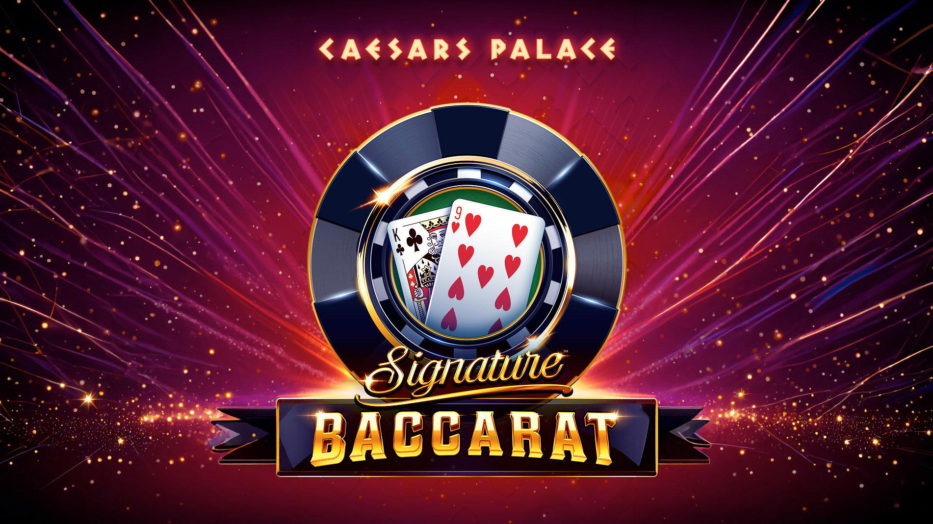Caesars Entertainment เปิดตัวเกม Signature Baccarat บนแพลตฟอร์มคาสิโนออนไลน์