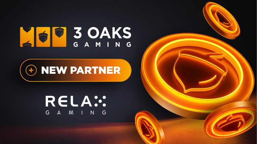 3 Oaks Gaming ขยายตลาดทั่วโลกหลังจับมือ Relax Gaming