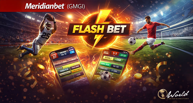 Meridianbet เปิดตัวฟีเจอร์ Flash Bet สำหรับการจำลองกีฬาแบบรวดเร็ว