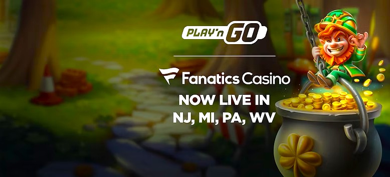 Play’n GO เปิดตัวในสหรัฐอเมริกาผ่าน Fanatics Casino