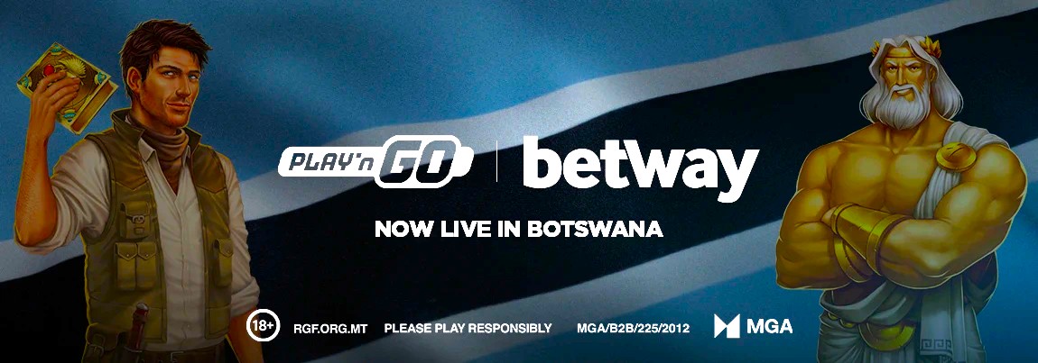 Play’n GO ประกาศเข้าสู่ตลาดบอตสวานากับ Betway