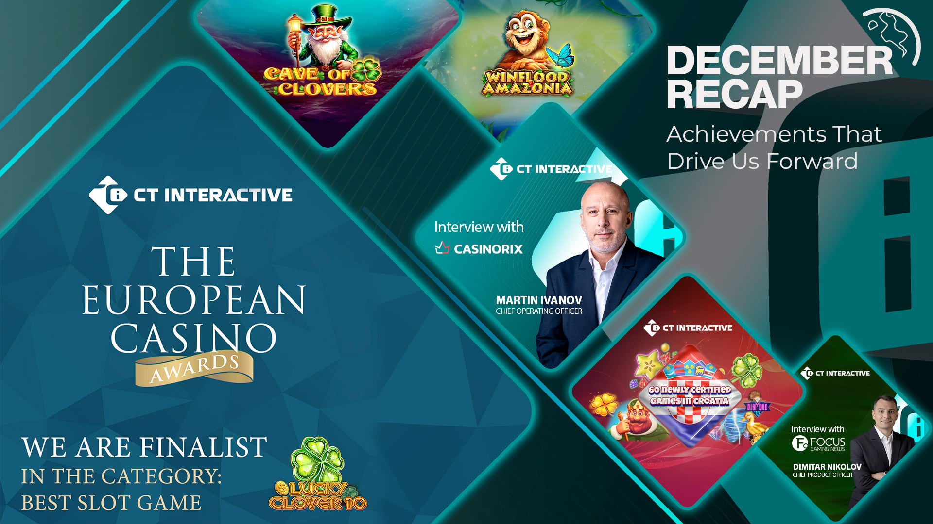 CT Interactive ปิดปีธันวาคมด้วยการเติบโตและขยายฐานลูกค้าทั่วโลก