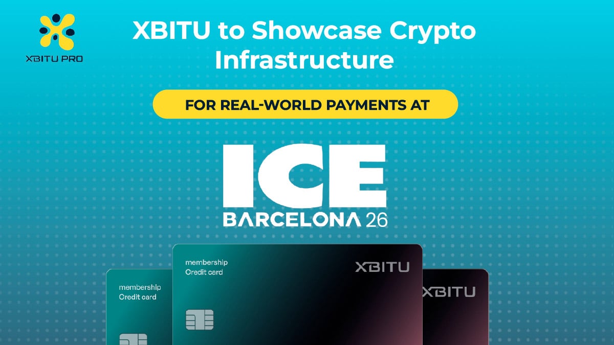 XBITU เปิดตัวโซลูชันชำระเงินคริปโตและกลยุทธ์ขยายตลาดระดับโลกที่ ICE Barcelona 2026