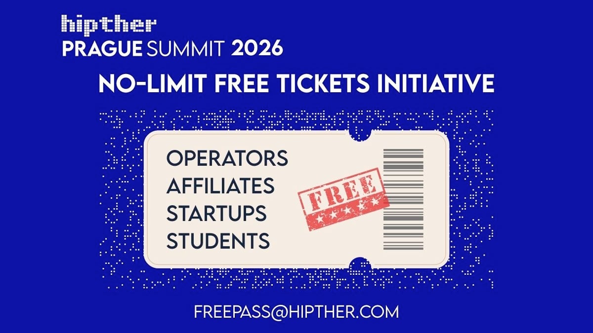 HIPTHER แจกบัตรเข้าร่วมงาน Prague Summit 2026 ฟรีไม่จำกัดจำนวน