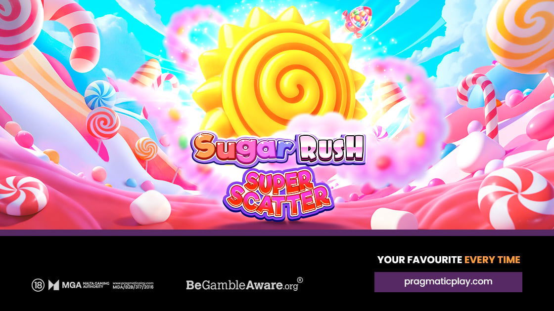 Pragmatic Play เปิดตัวเกม Sugar Rush Super Scatter พร้อมโอกาสชนะสูงสุด 50,000 เท่า