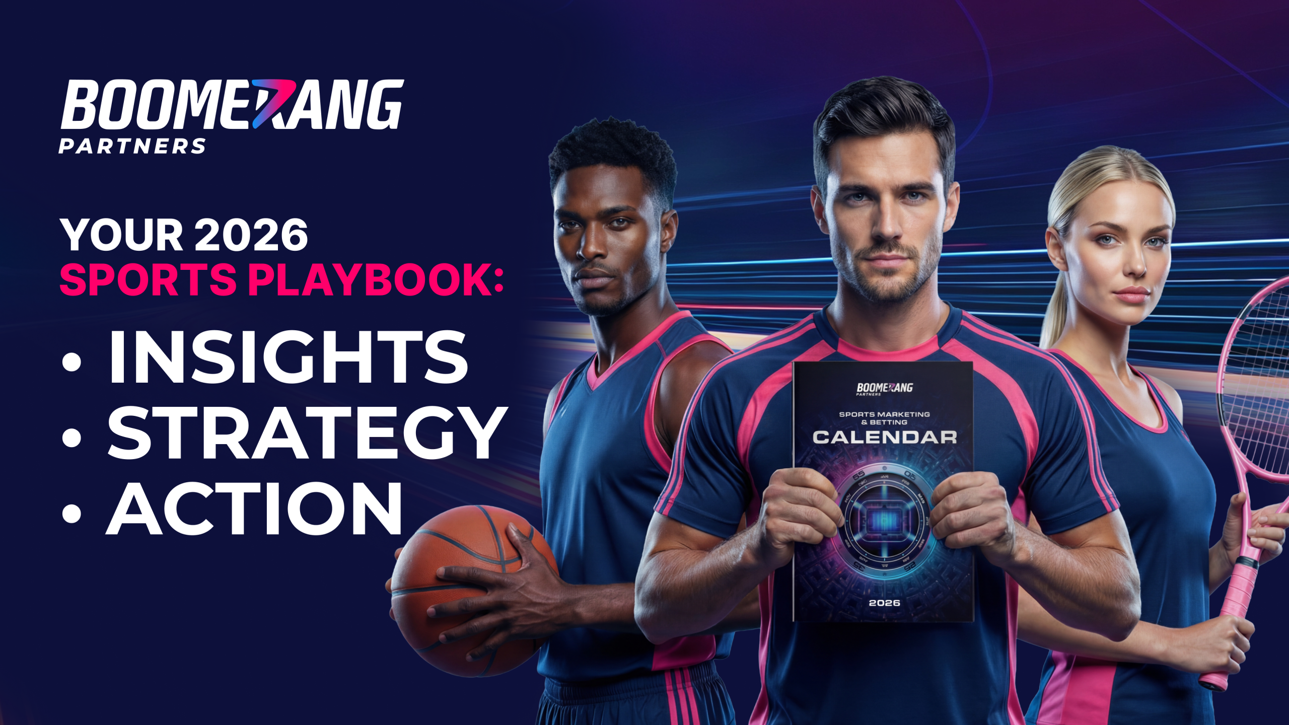 Boomerang Partners เปิดตัวปฏิทินการตลาดกีฬาและเดิมพันปี 2026