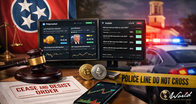 เทนเนสซีสั่งระงับสัญญากีฬาในแพลตฟอร์มตลาดทำนายผล