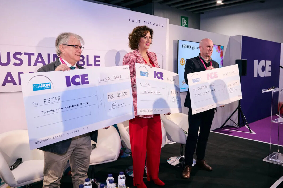 ICE Barcelona มอบเงินบริจาครวม 80,000 ยูโรแก่ผู้ได้รับผลประโยชน์จากกองทุนเพื่อการกุศล