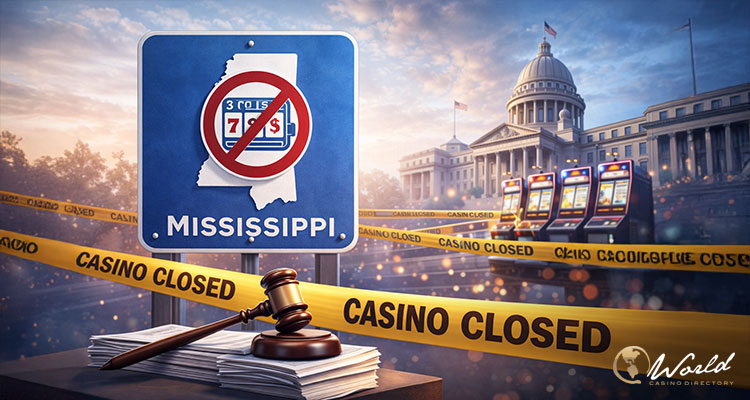 รัฐมิสซิสซิปปี้ขยับออกกฎหมายห้ามคาสิโนสวีปเสกออนไลน์