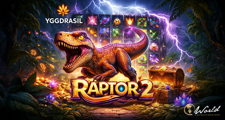 Yggdrasil เปิดตัวสล็อตใหม่ Raptor 2 DoubleMax ต่อยอดความสนุกธีมยุคดึกดำบรรพ์