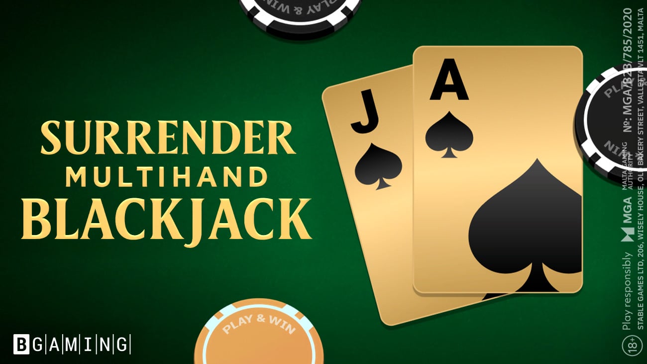 BGaming เปิดตัวฟีเจอร์ใหม่ในเกม Surrender Multihand Blackjack