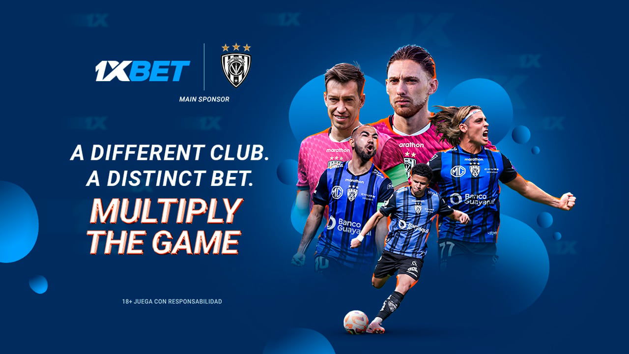 1xBet กลายเป็นหนึ่งในผู้สนับสนุนหลักของทีมฟุตบอล Independiente del Valle