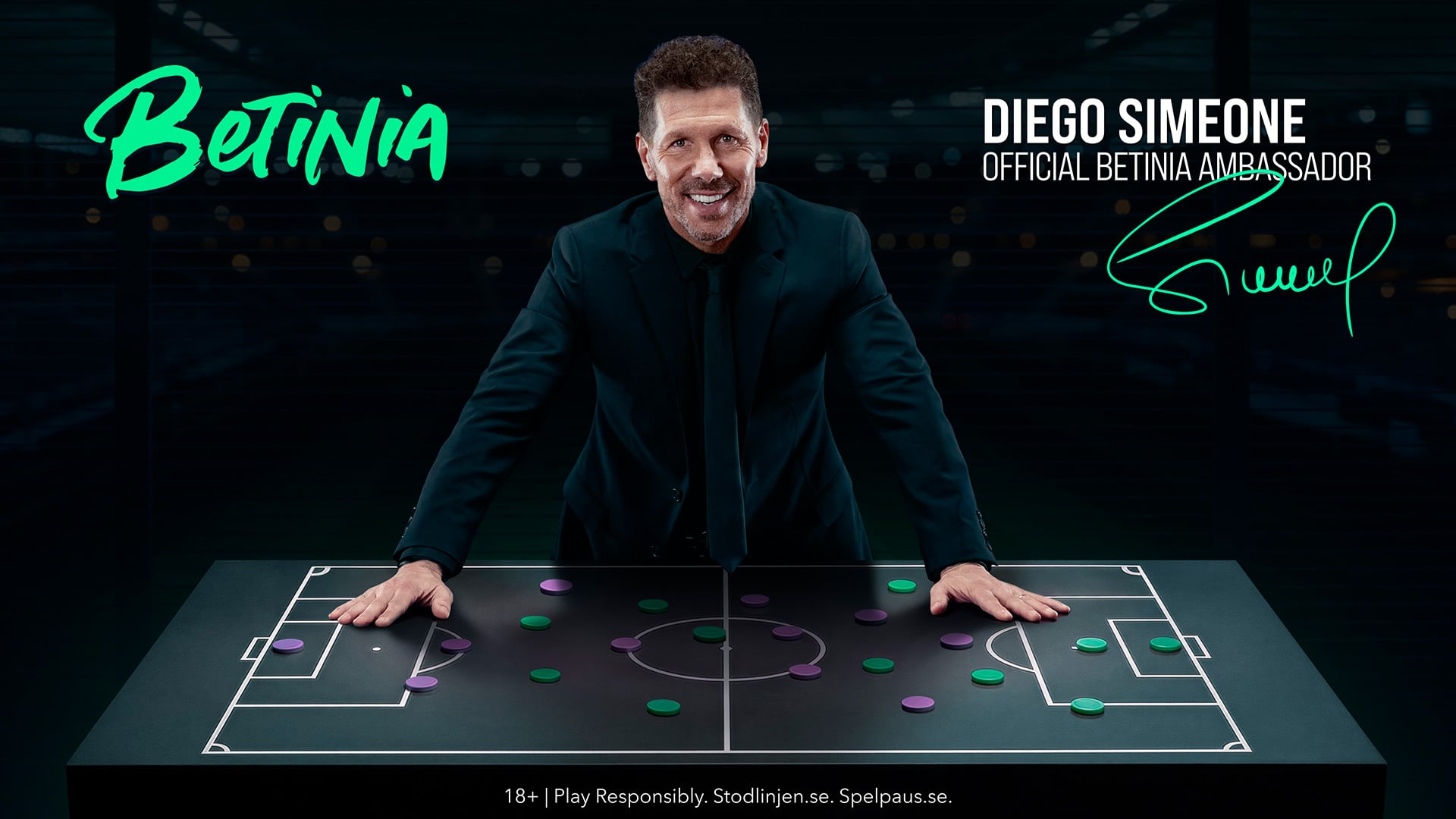 เบตินิอ้าแขนรับ ดีเอโก้ ซีเมโอเน่ เป็นแบรนด์แอมบาสเดอร์ พร้อมเปิดตัวแคมเปญใหม่สุดยิ่งใหญ่