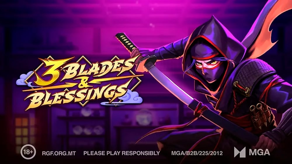 Play’n GO เปิดตัวสล็อต 3 Blades & Blessings แบบเน้นเนื้อเรื่องสุดเข้มข้น