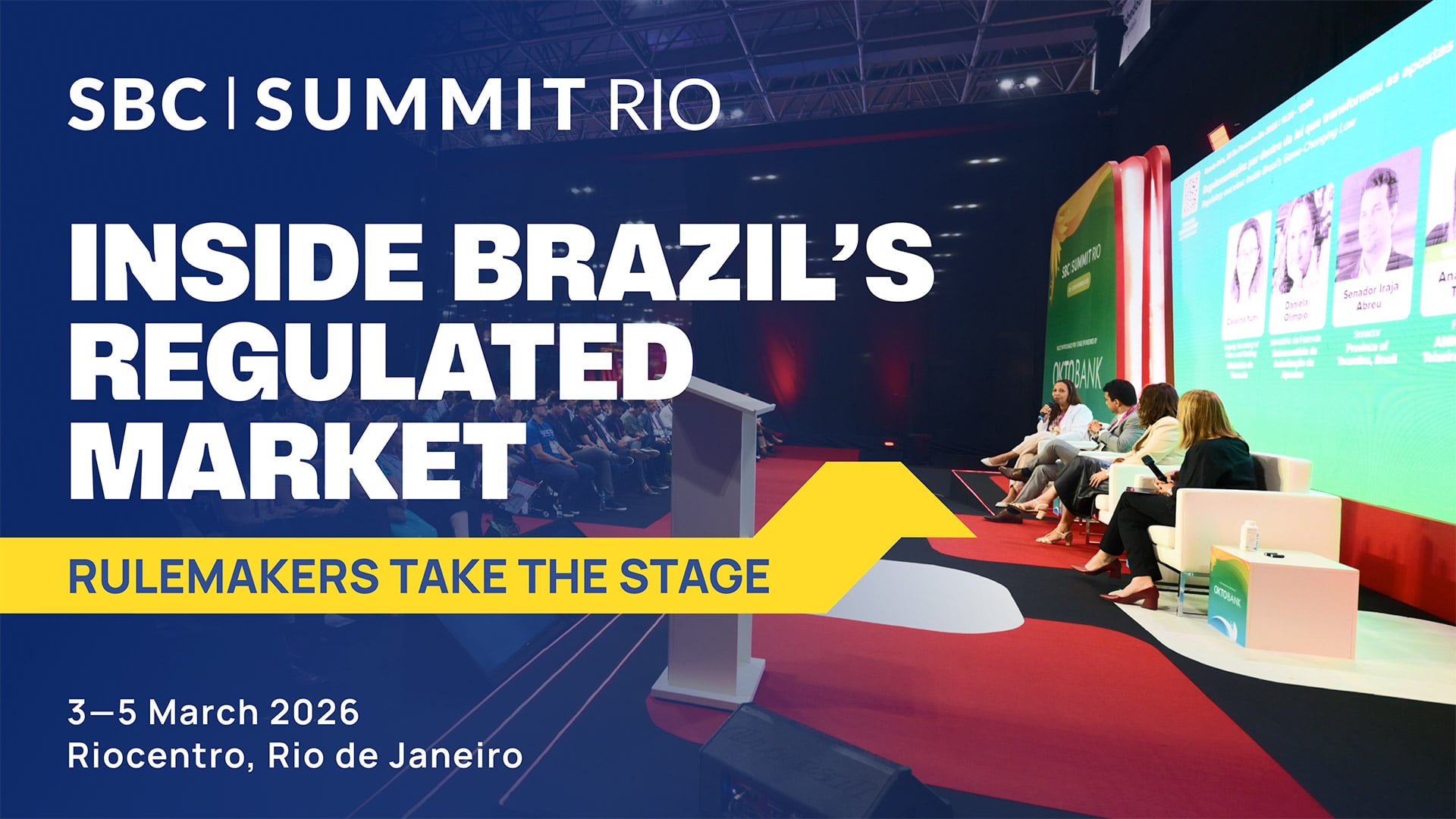 เจ้าหน้าที่ระดับสูงเผยแนวทางชูมาตรฐานกฎระเบียบการเดิมพันในบราซิลในงาน SBC Summit Rio