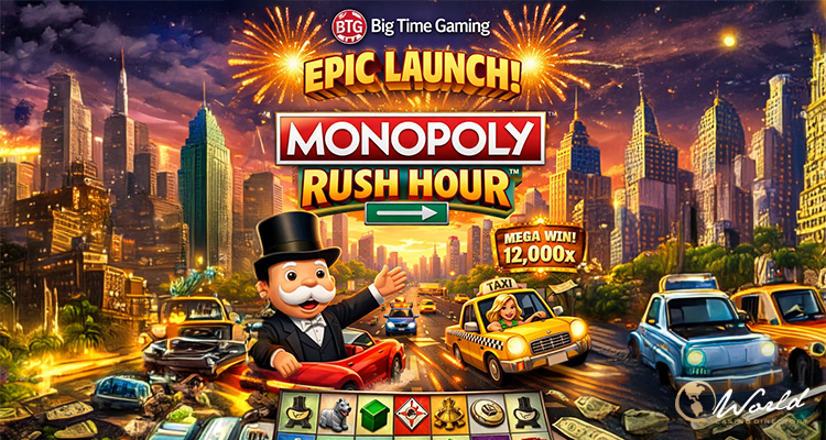 BTG เปิดตัวเกมสล็อต Monopoly Rush Hour รวมความสนุกของเกมกระดานและการเล่นสุดเร้าใจ