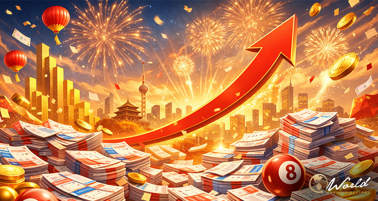 ตลาดสลากกินแบ่งของจีนทะลุ 9 หมื่นล้านดอลลาร์ แต่การเติบโตชะลอตัวในปี 2025