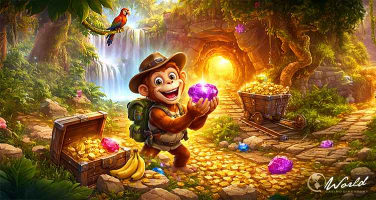 ELK Studios เปิดตัวเกมสล็อต Bonzo’s Bananza ธีมป่าและวัดโบราณ