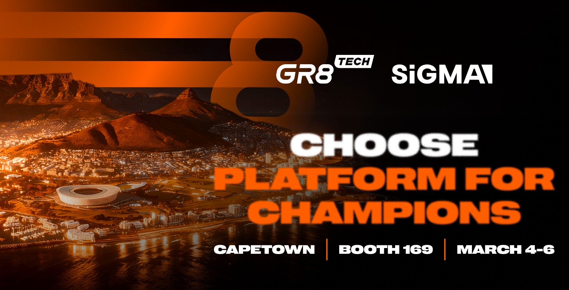 GR8 Tech นำ Platform for Champions เข้าร่วมงาน SiGMA Africa 2026