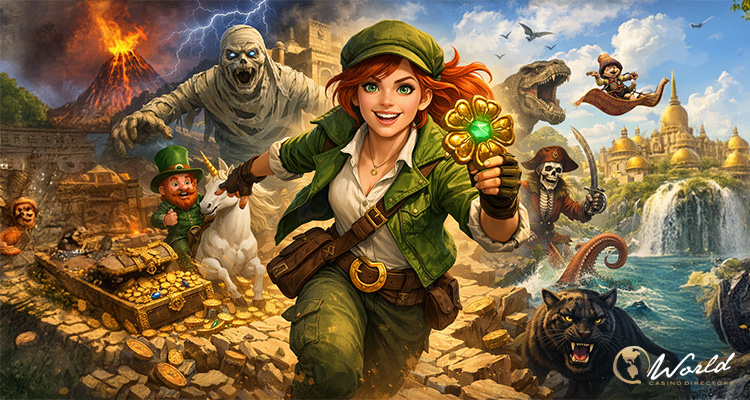 Slotmill เปิดตัวเกมใหม่ Lucy Luck and the Quest for Coins