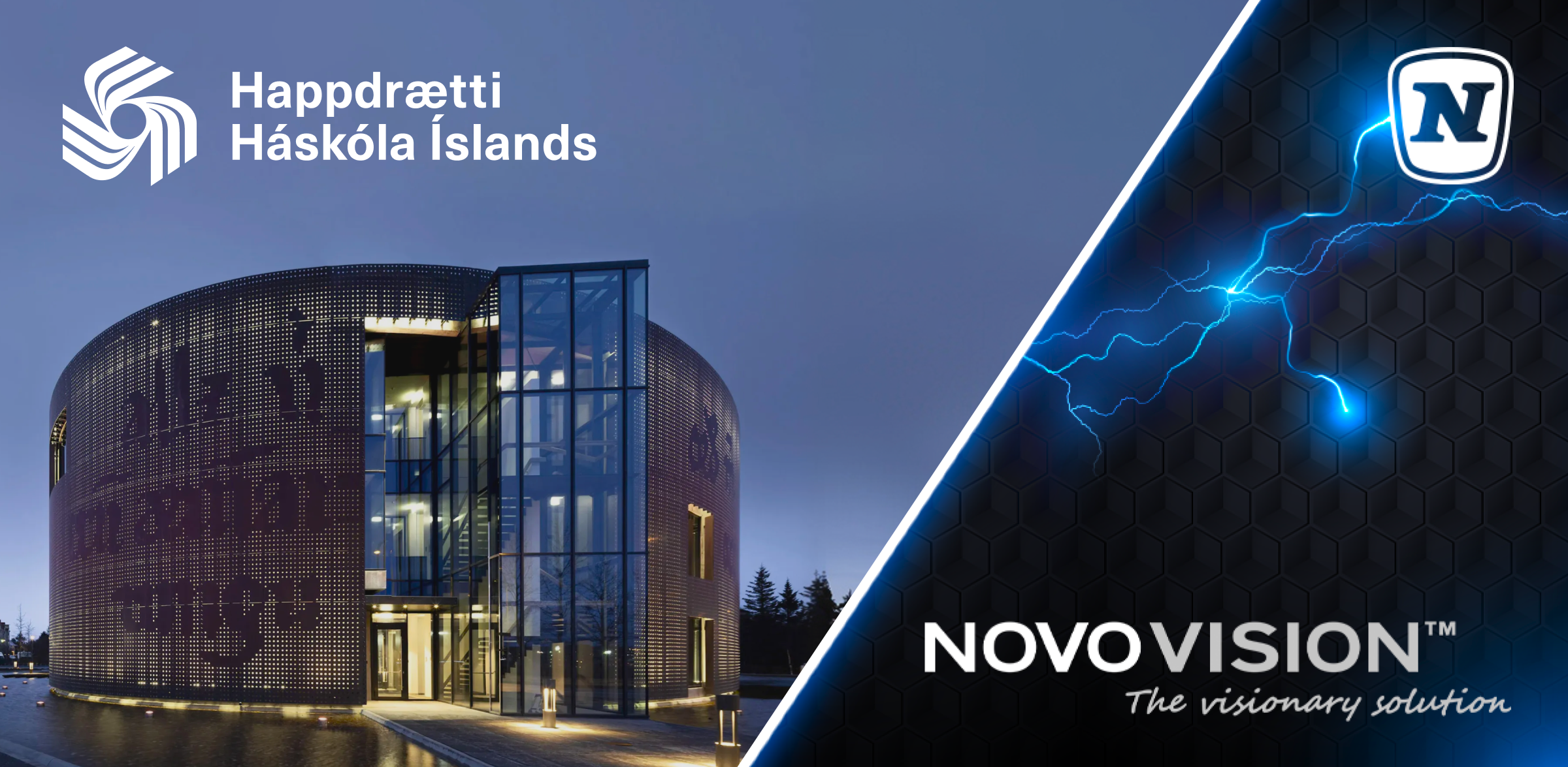 NOVOVISION ระบบจัดการคาสิโนใหม่ของ University of Iceland Lottery