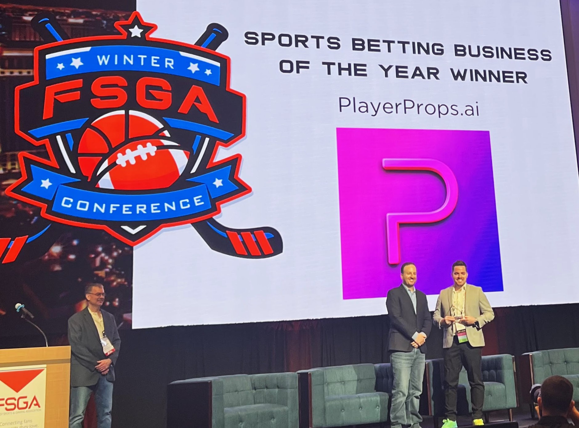 PlayerProps.ai คว้ารางวัลธุรกิจพนันกีฬายอดเยี่ยมแห่งปี 2025