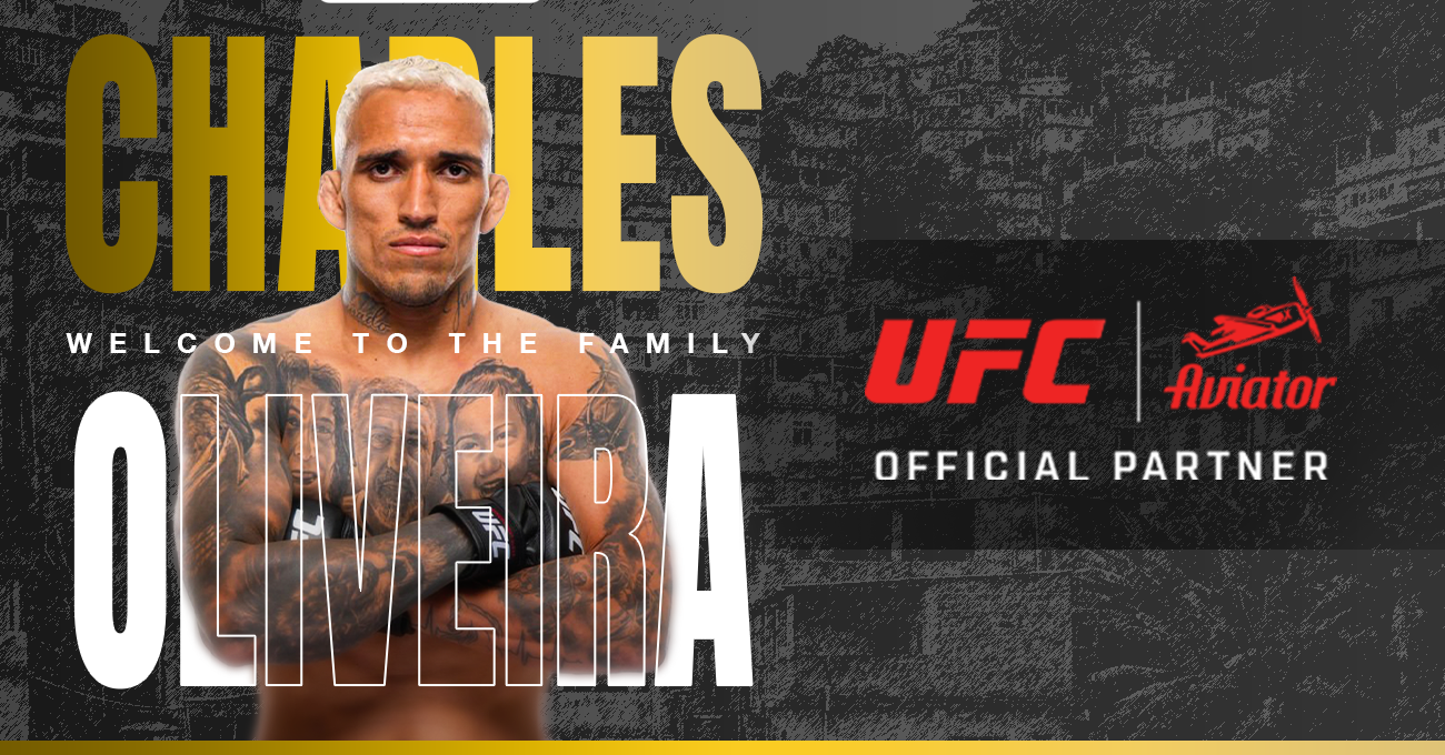 SPRIBE จับมือชาร์ลส์ โอลิเวียร่า (Charles Oliveira) เป็นแบรนด์แอมบาสเดอร์เกม Aviator