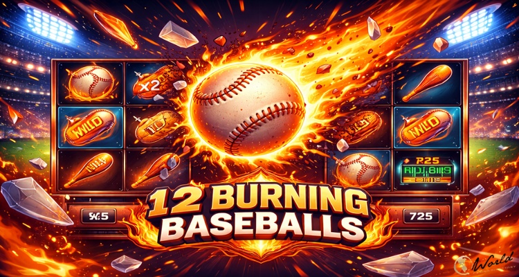 12 Burning Baseballs เกมสล็อตใหม่จาก Print Studios โดดเด่นด้วยธีมเมืองสุดล้ำ