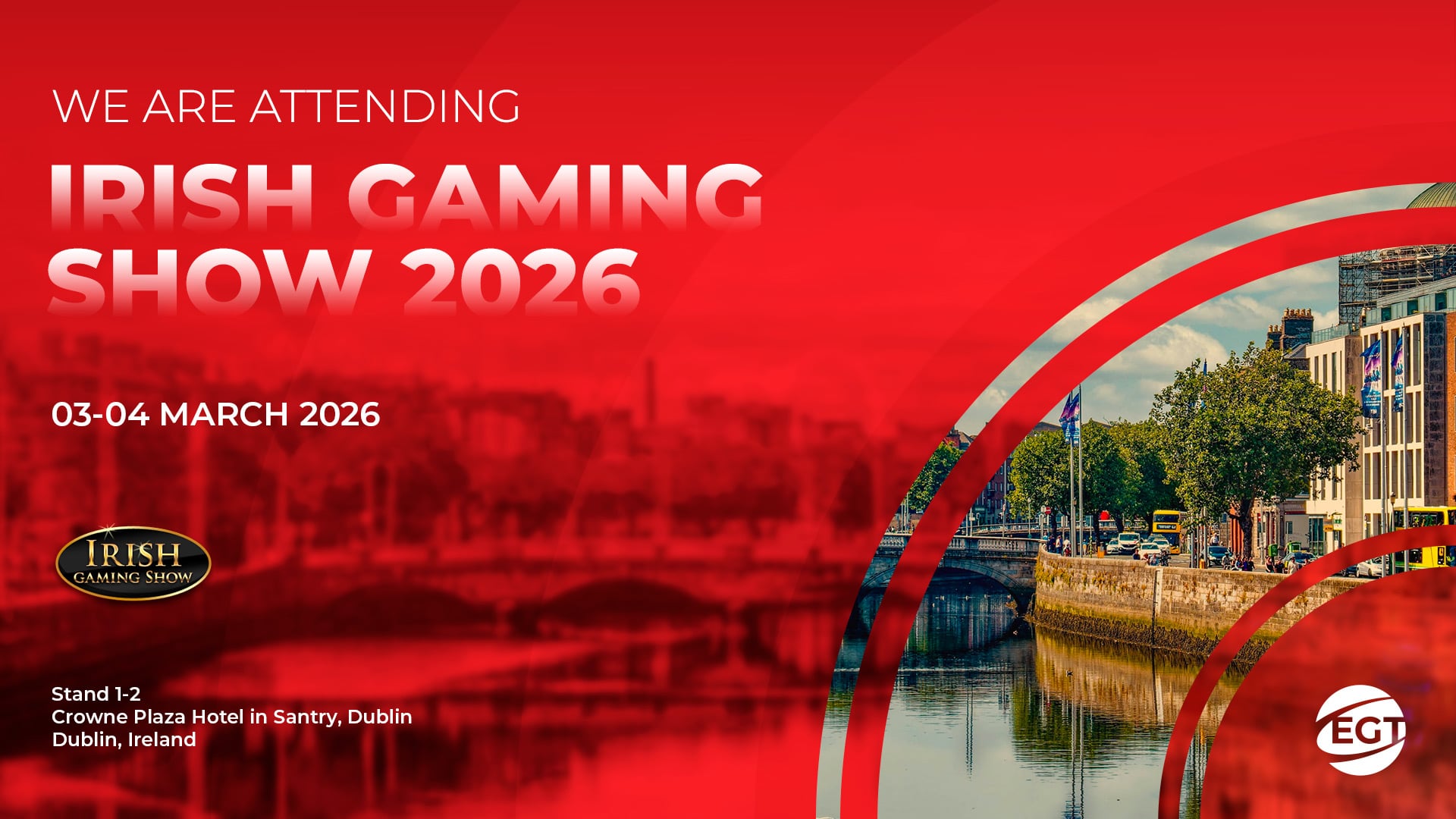 EGT เตรียมนำเสนอ Supreme Series ในงาน Irish Gaming Show 2026