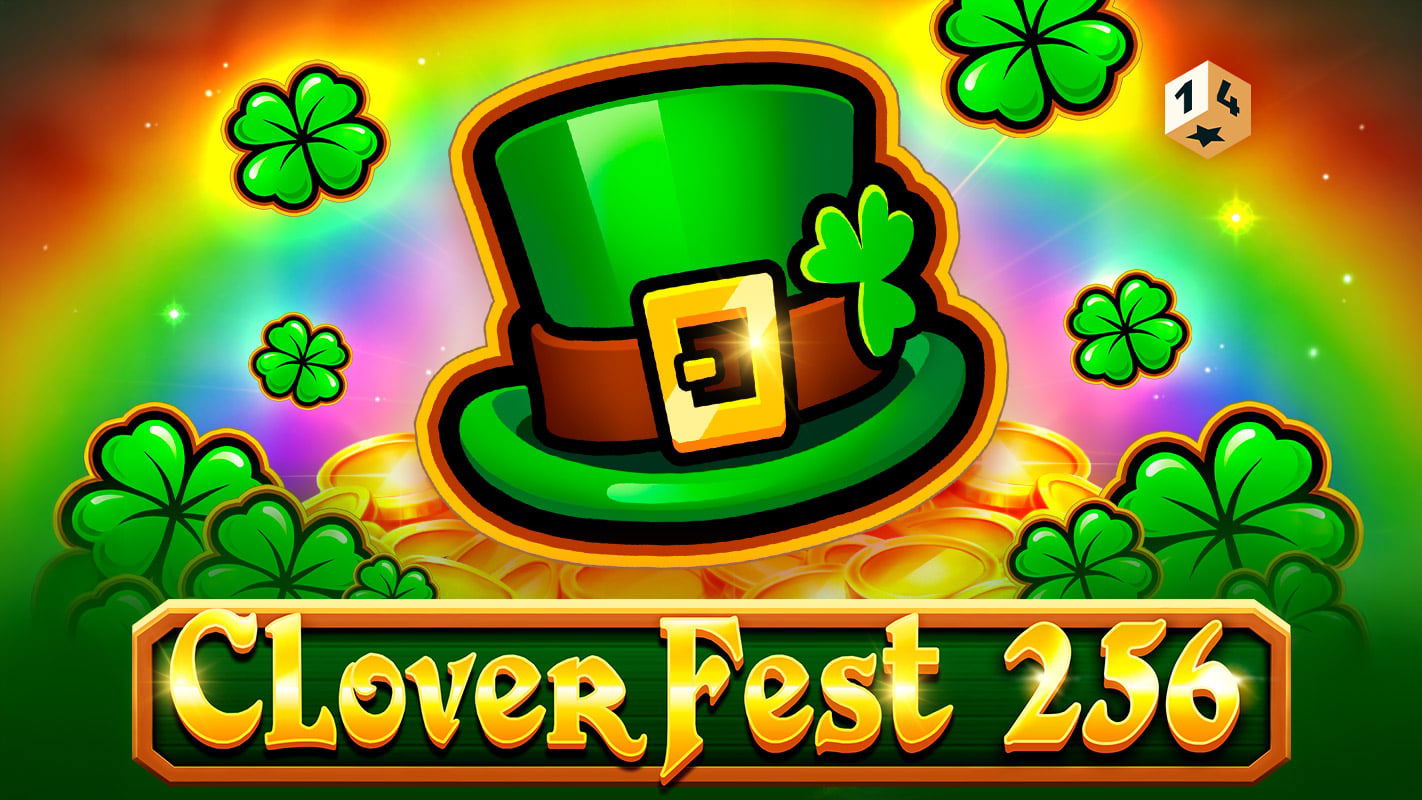 1spin4win เปิดตัวเกมสล็อตใหม่ธีมวันเซนต์แพทริค Clover Fest 256