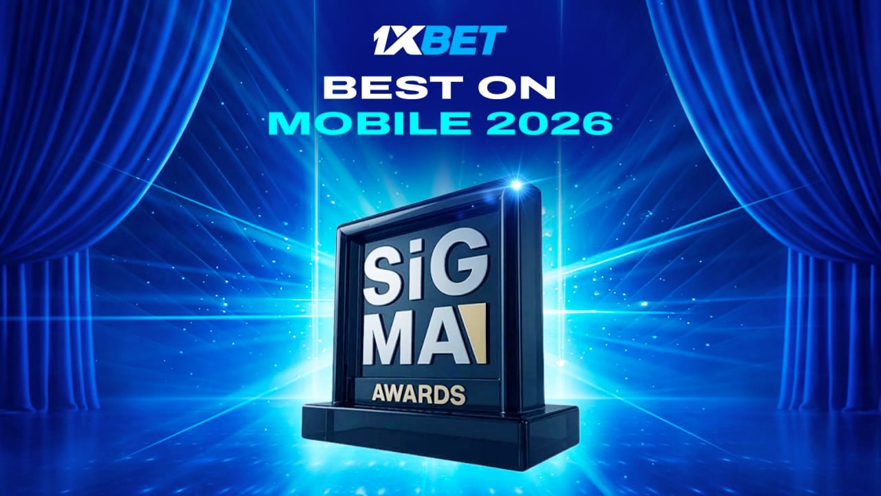 1xBet คว้ารางวัล Best on Mobile ประจำปี 2026 ที่งาน SiGMA Africa