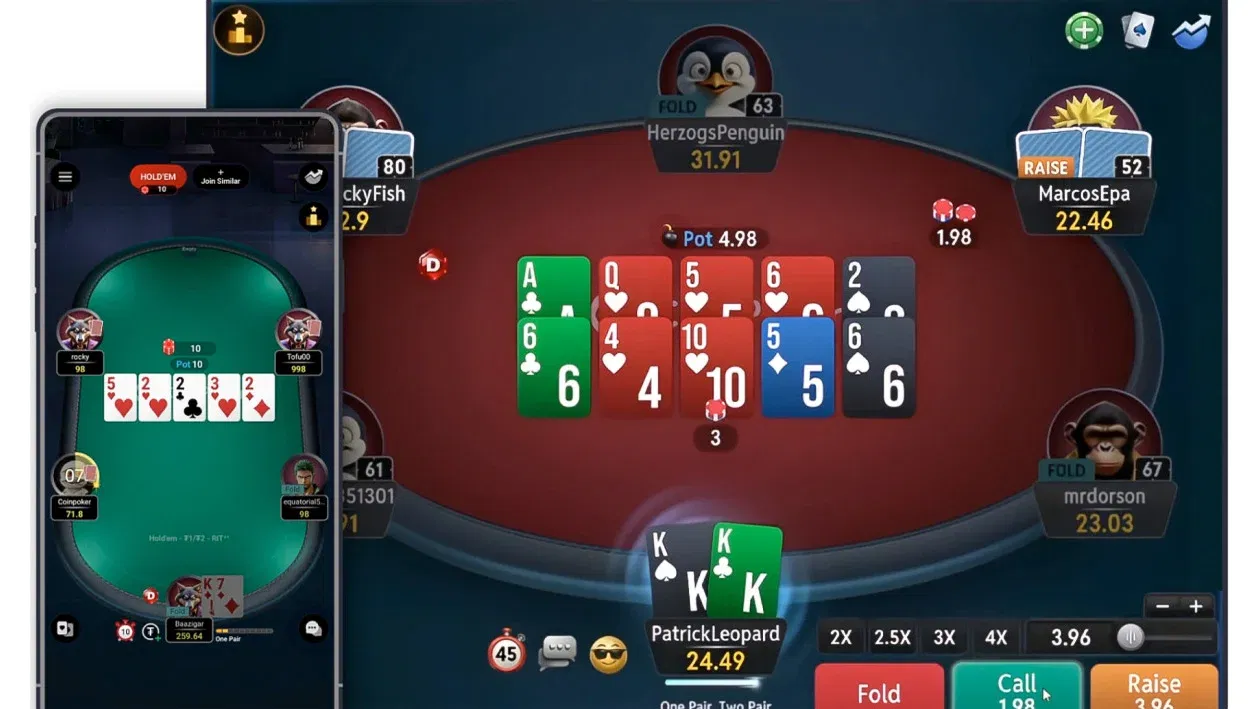 CoinPoker เปิดตัวโปรแกรมโป๊กเกอร์และแอปพลิเคชันใหม่ เพิ่มผู้สนับสนุนและเล่นแบบไม่เก็บค่าธรรมเนียม (Rake-Free)