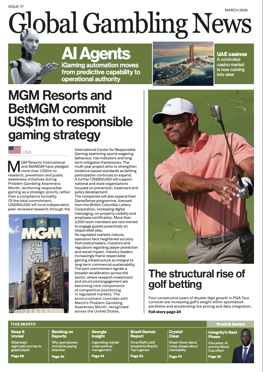 เดือนมีนาคม 2026 กับแนวโน้มวงการเกมพนันทั่วโลก