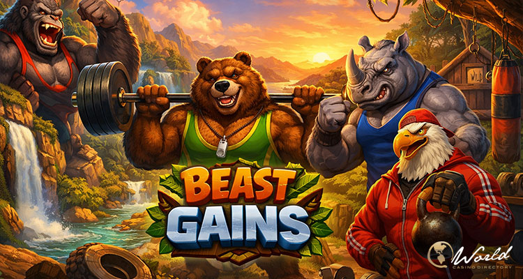 Relax Gaming และ CasinoGrounds เปิดตัวเกมสล็อตออนไลน์ Beast Gains