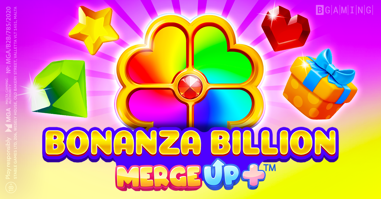 BGaming เปิดตัวเกมใหม่ Bonanza Billion Merge Up+ อัปเกรดกลไก Merge Up เปลี่ยนเกมแคสเคดให้น่าเล่นกว่าเดิม