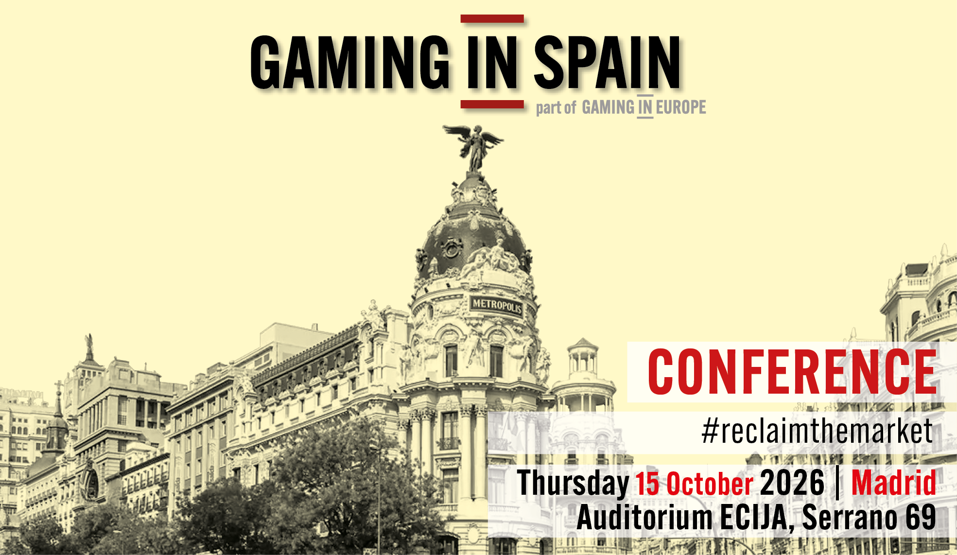 งานประชุม Gaming in Spain 2026 เผยกำหนดการ ชี้อนาคตกฎหมายการพนันสเปนและการสู้ตลาดนอกระบบ